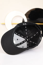 Undr Armr Headline Golf Imp Polyester Cap In Black